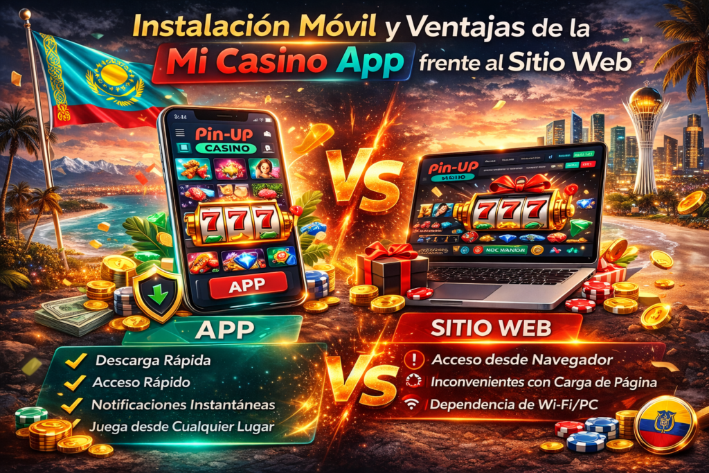 Instalación móvil y ventajas de la Mi Casino app frente al sitio web